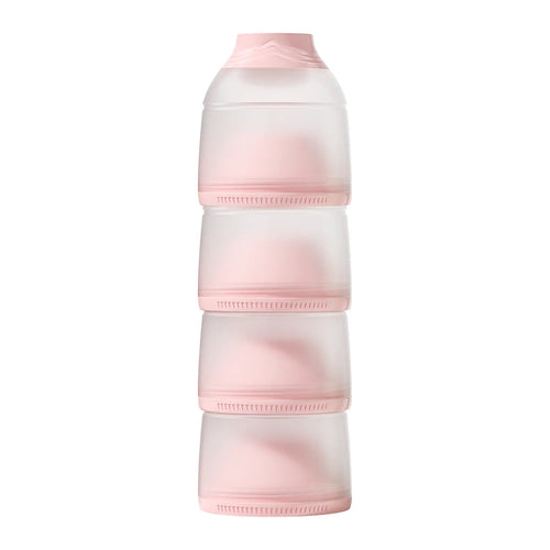 Oberni 4-Layer Stackable Formula Dispenser - Compact, Leakproof, BPA-Free Baby Travel Organizer
